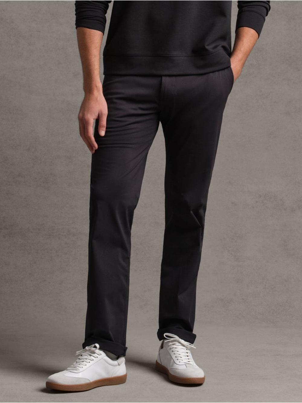 Rhone Commuter Pants Classic Fit Black  Men's Size 33 x 33